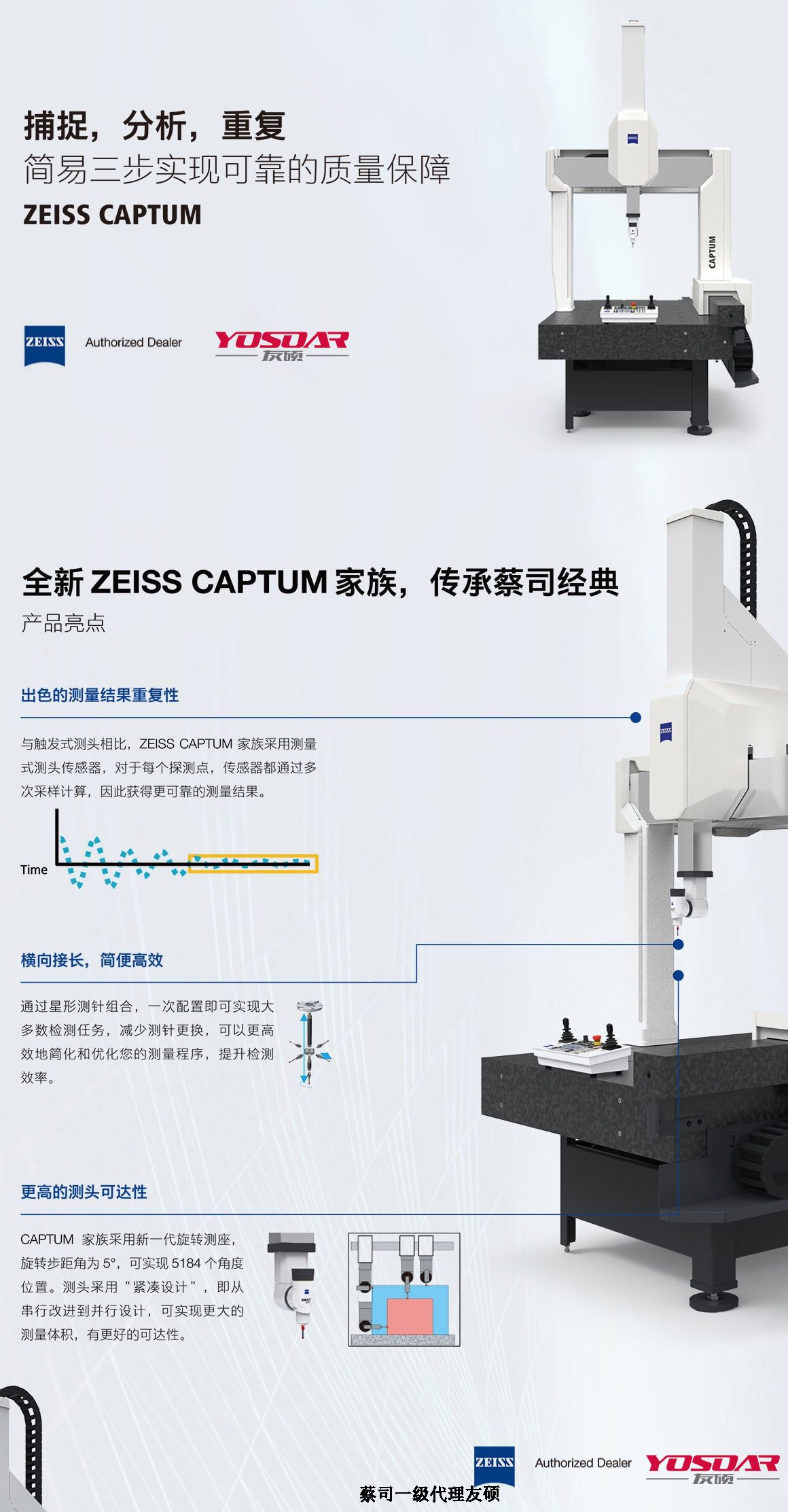 昆明蔡司三坐标CAPTUM